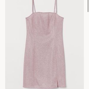 Size Medium, pink sparkly mini dress - NWOT💗